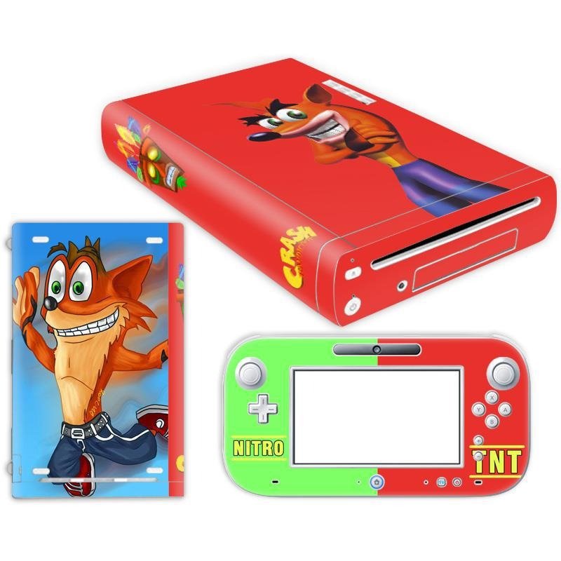 Suitable for Wii U film, Wii U sticker, Wii U host film, Wii U body sticker, cartoon sticker - GoTypical
