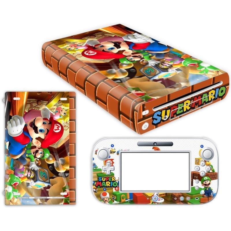 Suitable for Wii U film, Wii U sticker, Wii U host film, Wii U body sticker, cartoon sticker - GoTypical