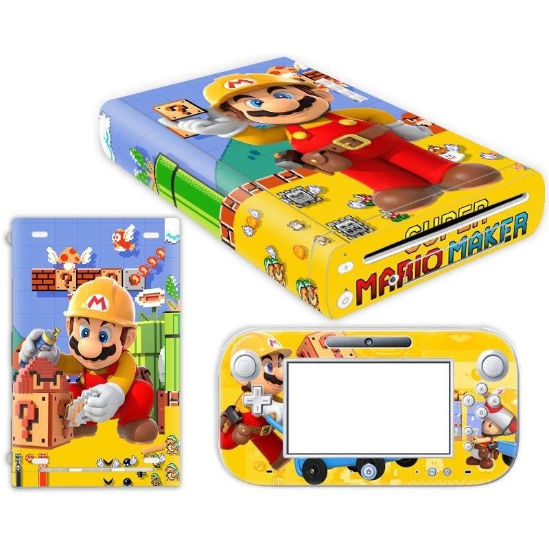 Suitable for Wii U film, Wii U sticker, Wii U host film, Wii U body sticker, cartoon sticker - GoTypical