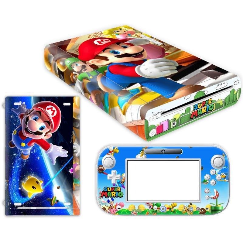 Suitable for Wii U film, Wii U sticker, Wii U host film, Wii U body sticker, cartoon sticker - GoTypical