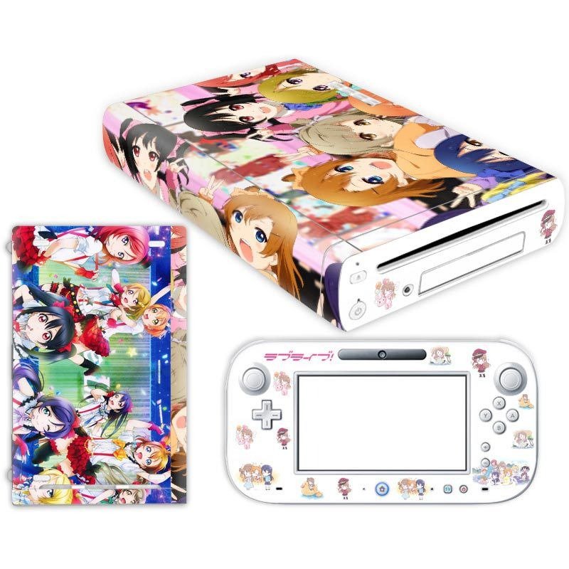 Suitable for Wii U Skin Sticker Cartoon Protection Sticker Japanese Anime Sticker Handle Film - GoTypical