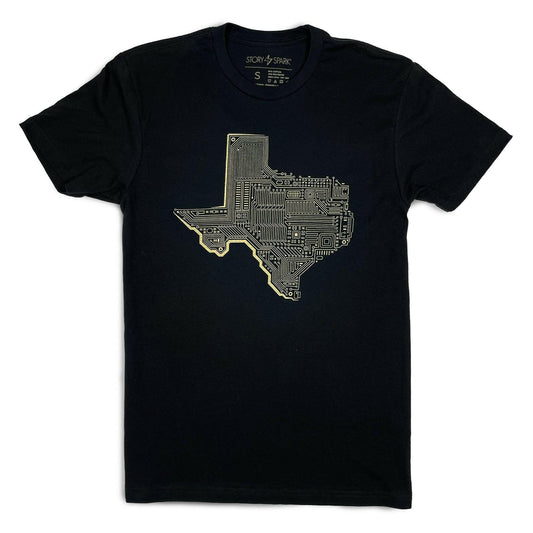 . Tex Tech T-Shirt – Unisex Black Cotton Blend Tee - GoTypical