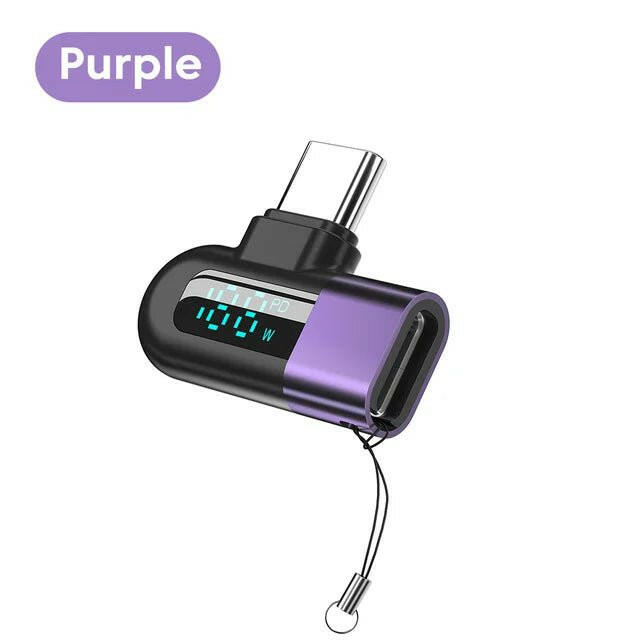 . TG Adapter 6A 120W Fast Charging Digital Display Type-C Cable - GoTypical