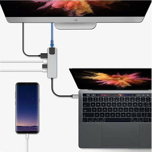 . Type-C Docking Station – 4K HDMI, Gigabit Ethernet, Aluminum Shell - GoTypical