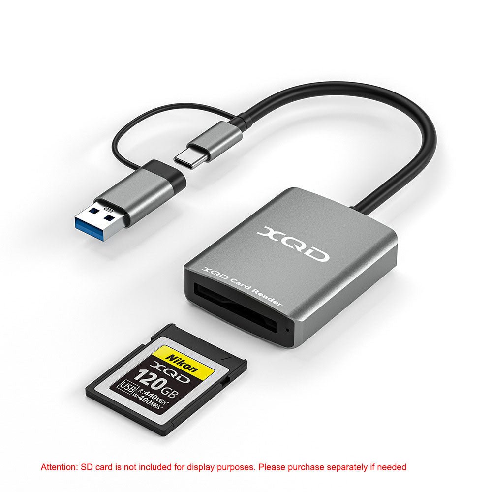 Type - C to XQD card USB 3.0 high - speed card reader compatible with M/G camera storage card reader - GoTypical