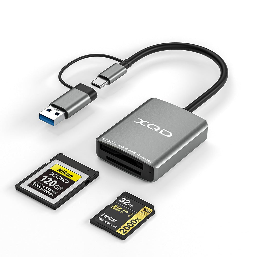 Type - C to XQD card USB 3.0 high - speed card reader compatible with M/G camera storage card reader - GoTypical