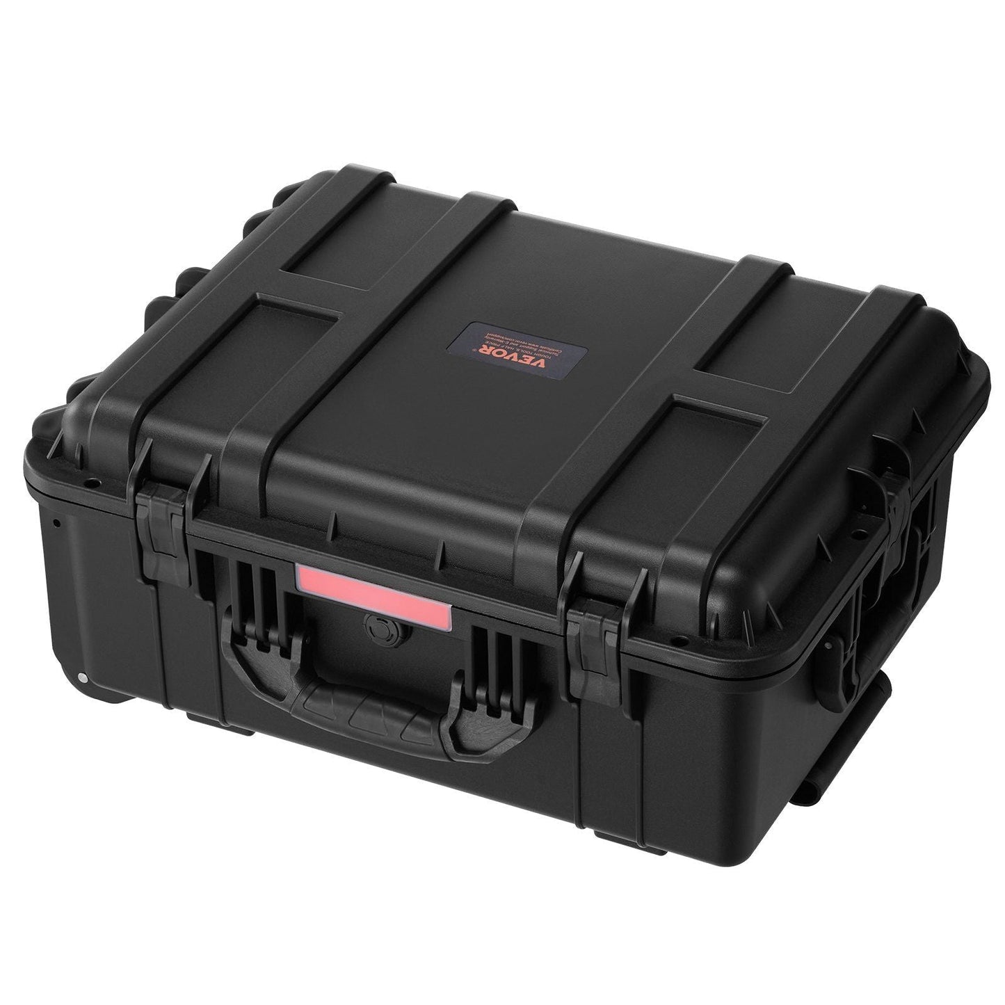VEVOR Weatherproof Hard Case, Heavy Duty Protective Dry Box Case with Pre - Cut Foam, Wheels & Retractable Pull Handles for Travel, Hunt, Military, Tactical, IP67 Waterproof Case for Cameras(57x45x28) - GoTypical