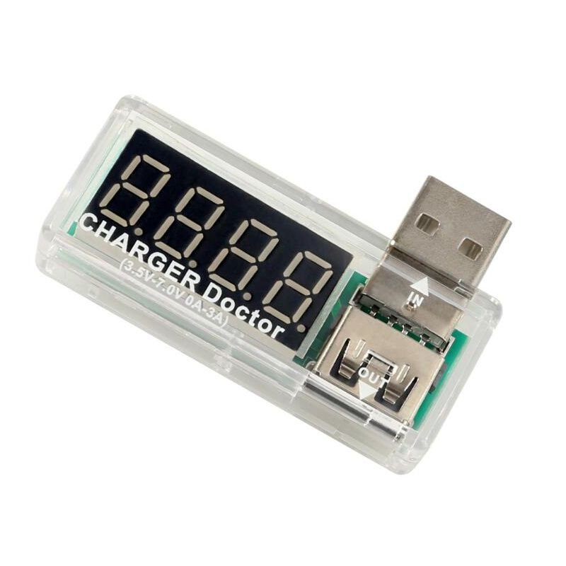 Voltmeter Smart Electronics Digital USB Mobile Power Charging Current Voltage Tester; Meter USB Charger Doctor Voltmeter Ammeter - GoTypical