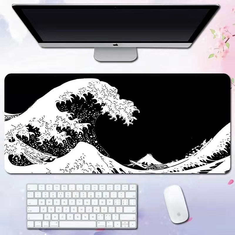 Wave mouse pad advertising game keyboard pad desk pad - GoTypical