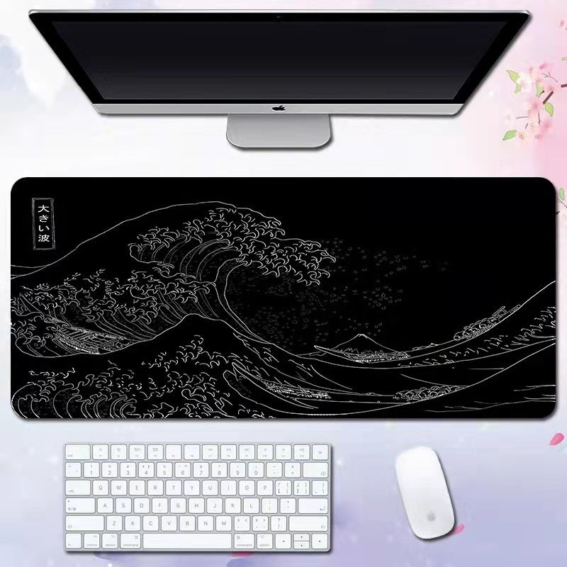Wave mouse pad advertising game keyboard pad desk pad - GoTypical