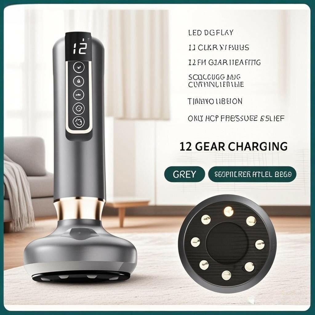 DG.MING High-Tech Wellness Massager – USB Rechargeable Lithium Battery - GoTypical