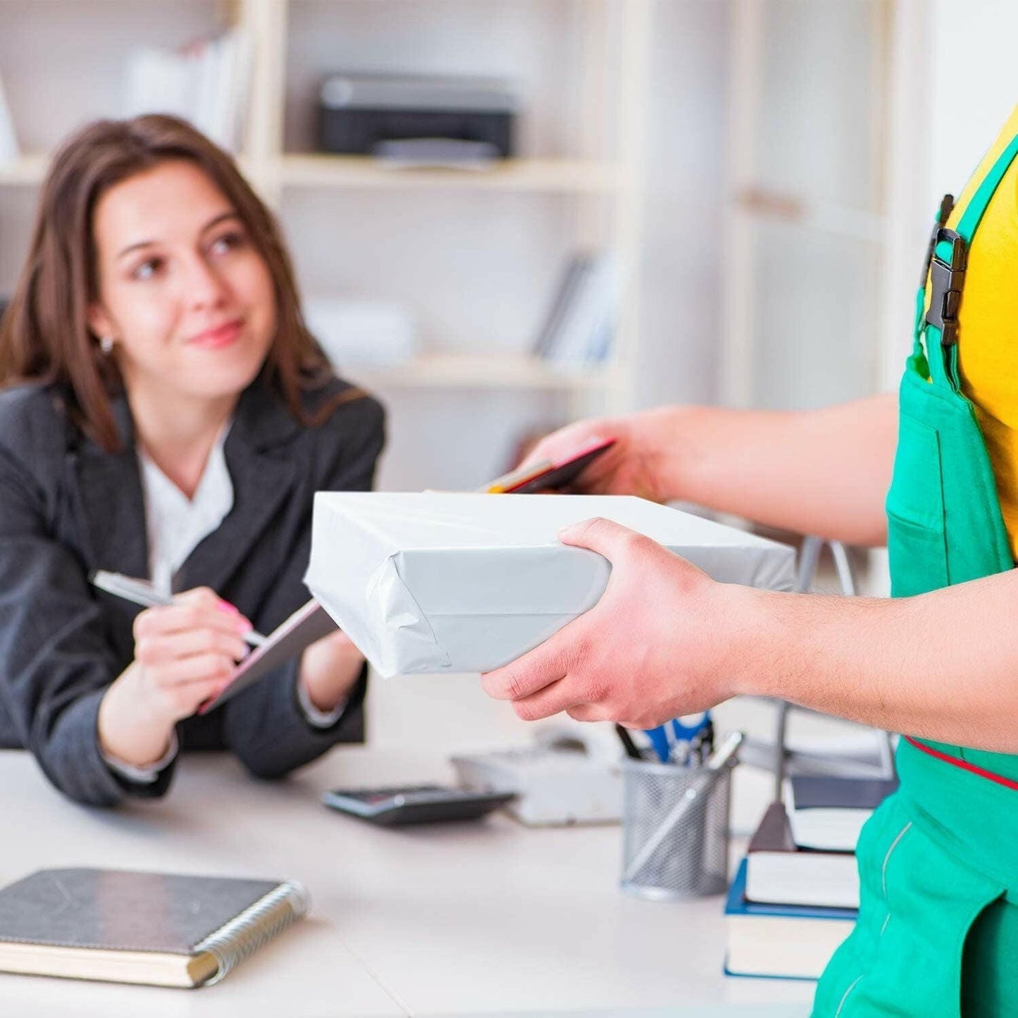 . White Poly Mailers 12x15.5 Inches – 2000 Pack Waterproof Self-Seal Bags - GoTypical