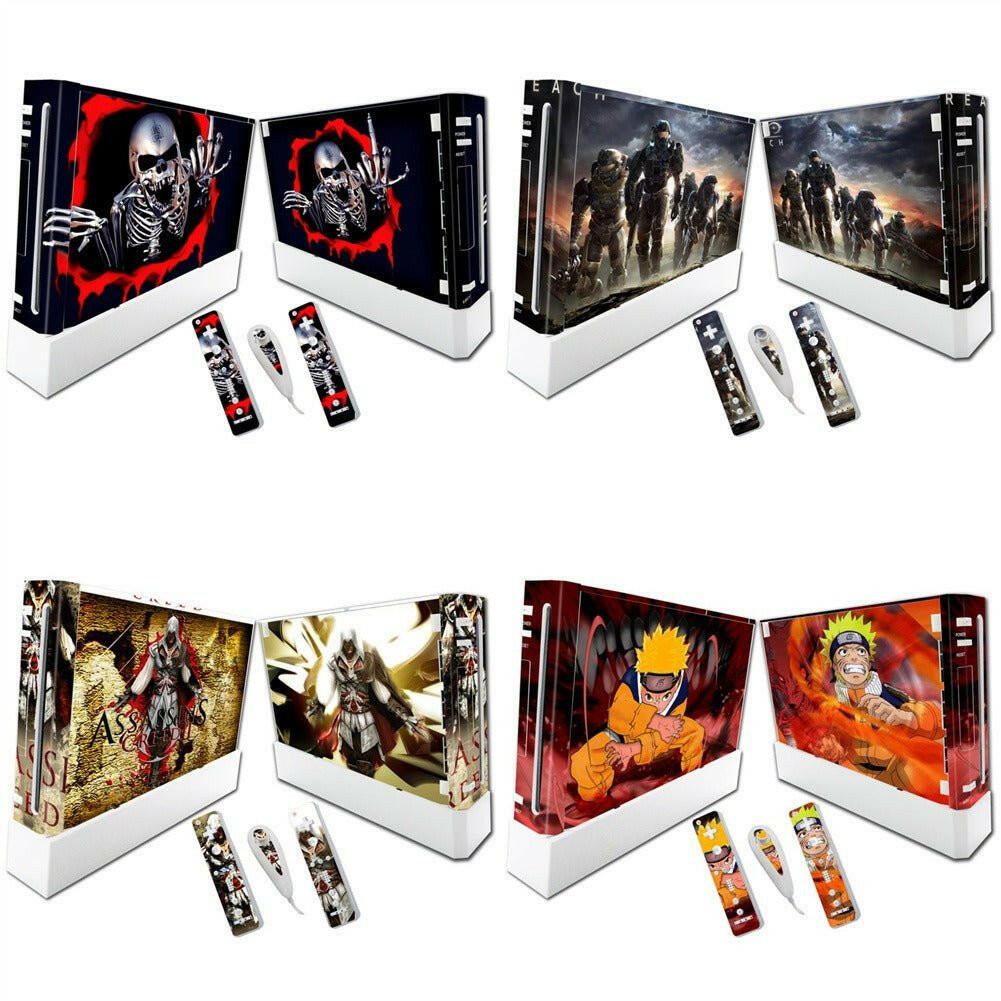 . WII Console Full Body Sticker – Protective Film, Stylish Design - GoTypical