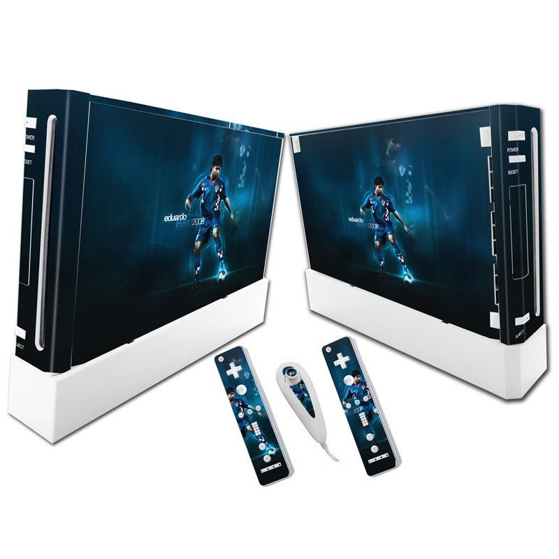 WII game console full body sticker controller film protective film fashionable sticker Skin Sticker - GoTypical