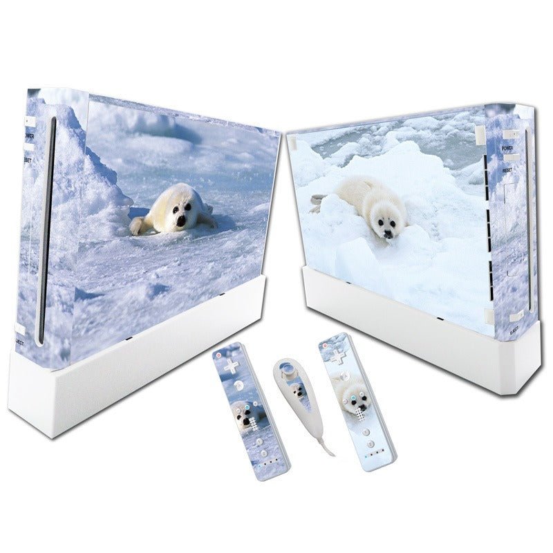 WII game console full body sticker controller film protective film fashionable sticker Skin Sticker - GoTypical