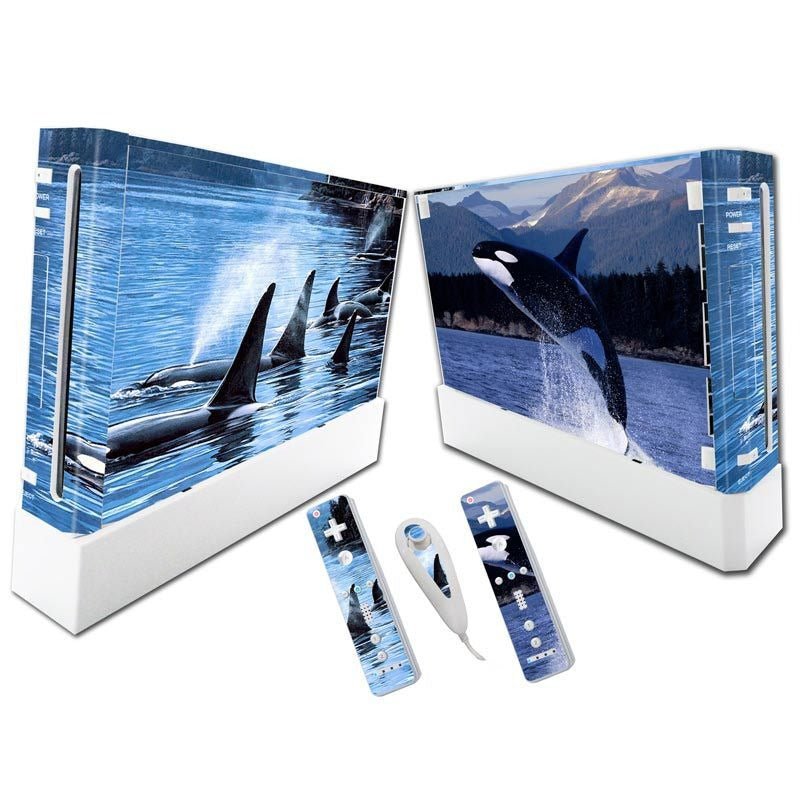WII game console full body sticker controller film protective film fashionable sticker Skin Sticker - GoTypical