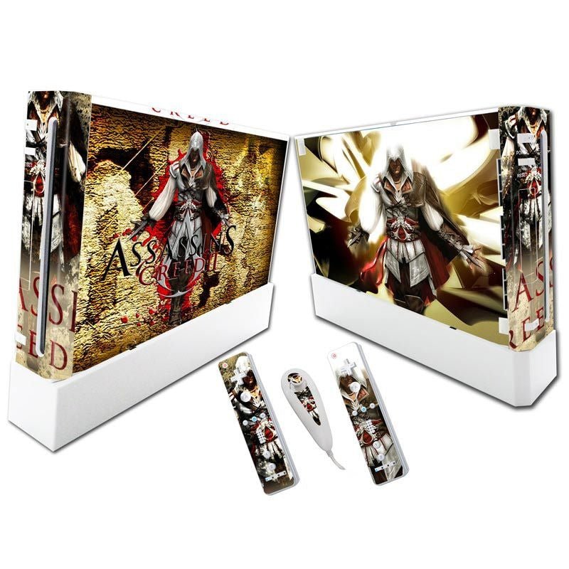 WII game console full body sticker controller film protective film fashionable sticker Skin Sticker - GoTypical