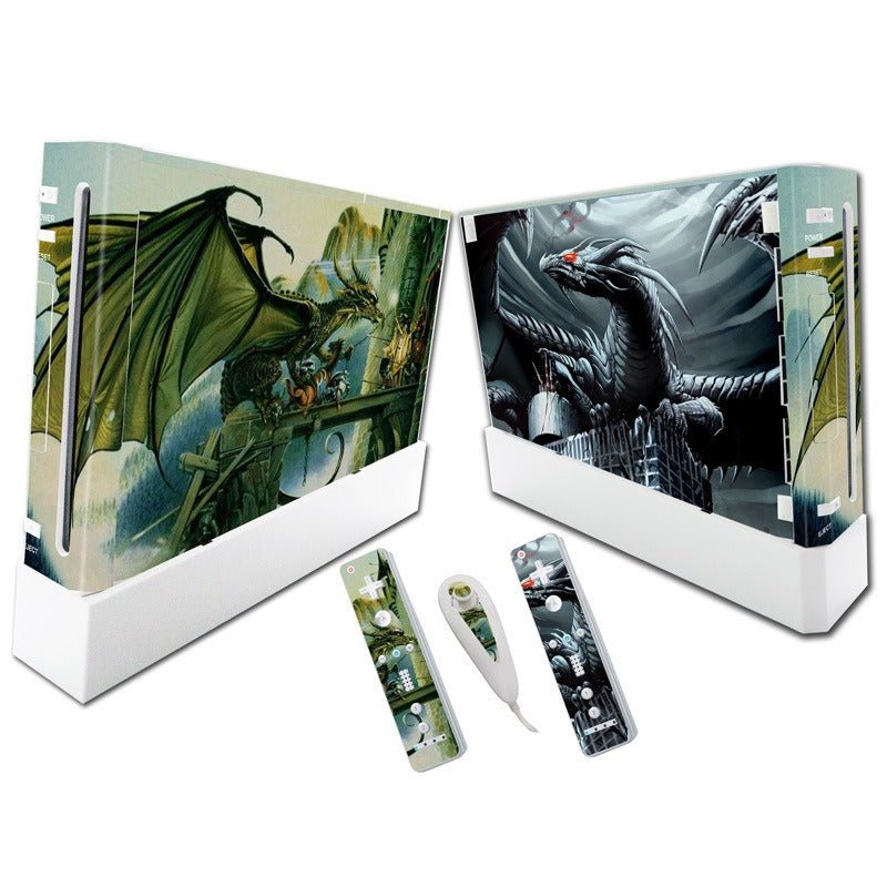 WII game console full body sticker controller film protective film fashionable sticker Skin Sticker - GoTypical