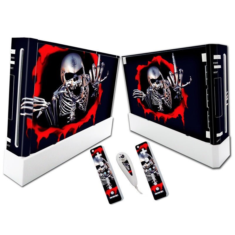 WII game console full body sticker controller film protective film fashionable sticker Skin Sticker - GoTypical