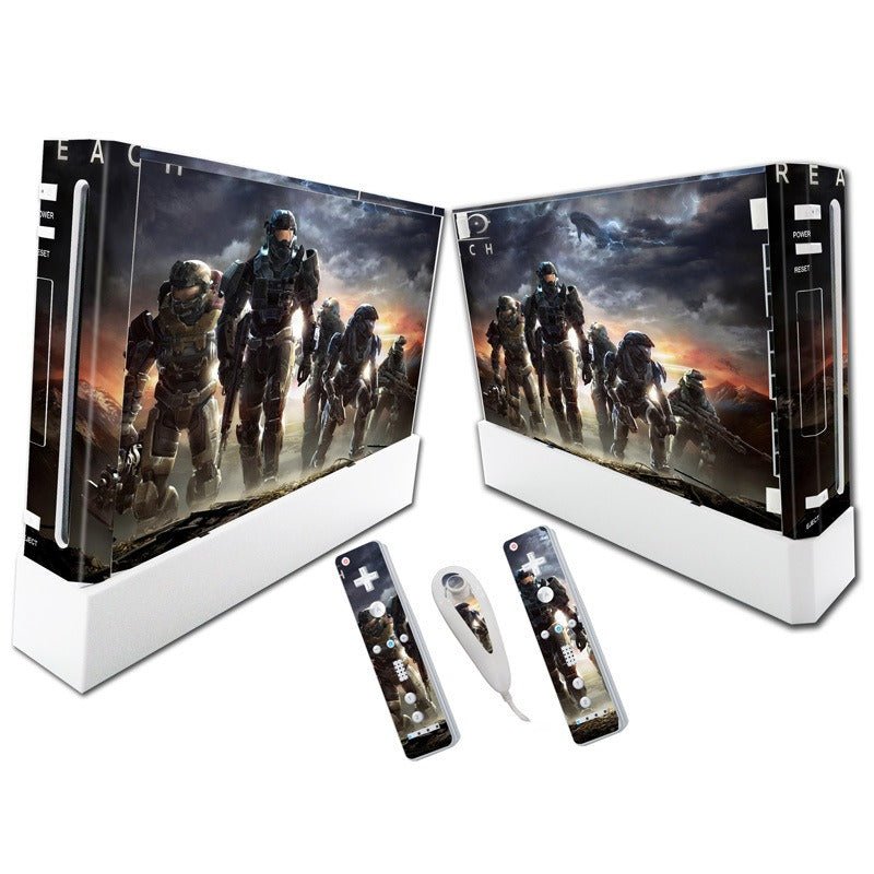 WII game console full body sticker controller film protective film fashionable sticker Skin Sticker - GoTypical