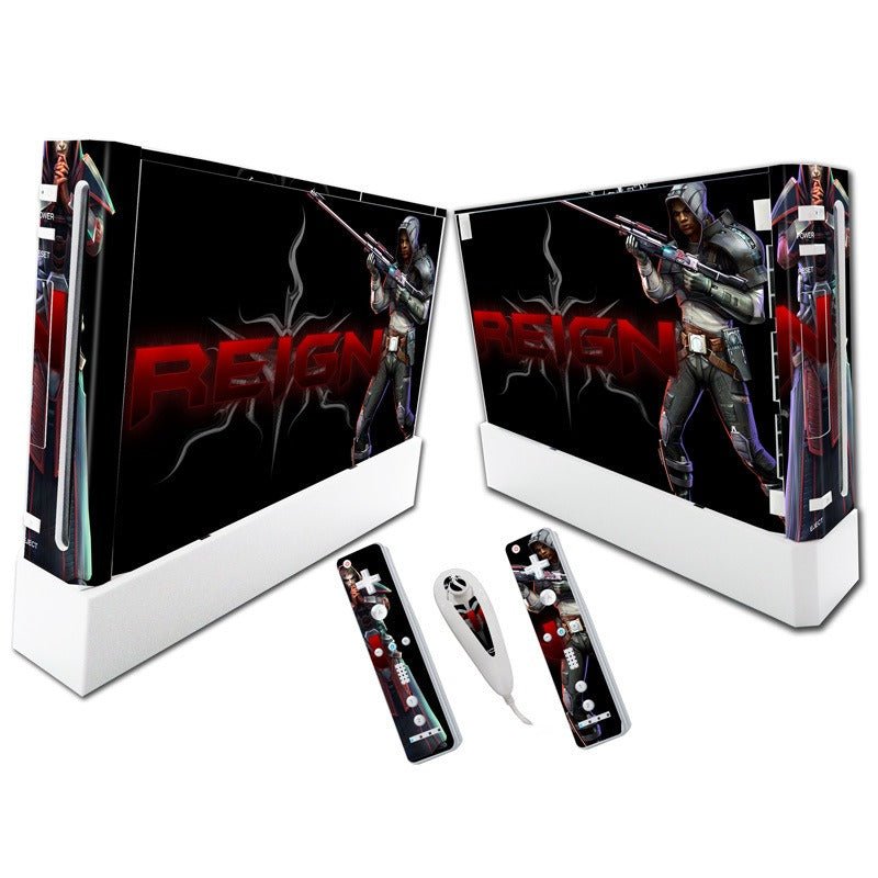 WII game console full body sticker controller film protective film fashionable sticker Skin Sticker - GoTypical