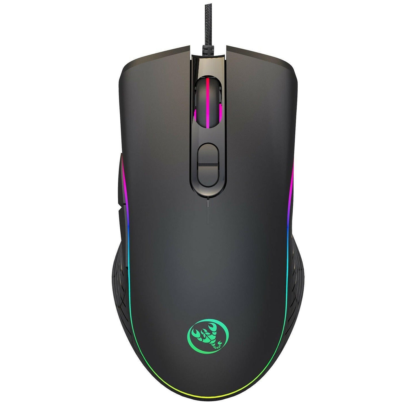 . Wired Gaming Mechanical Mouse – RGB Lighting, PUBG Optimized - GoTypical