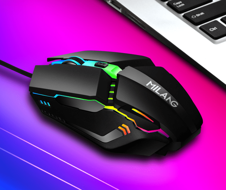 Wired USB Illuminated Gaming Mouse – . Desktop Laptop - GoTypical