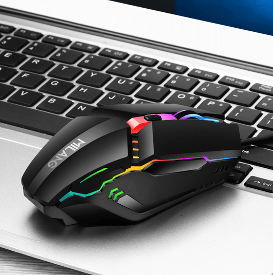 Wired USB Illuminated Gaming Mouse – . Desktop Laptop - GoTypical