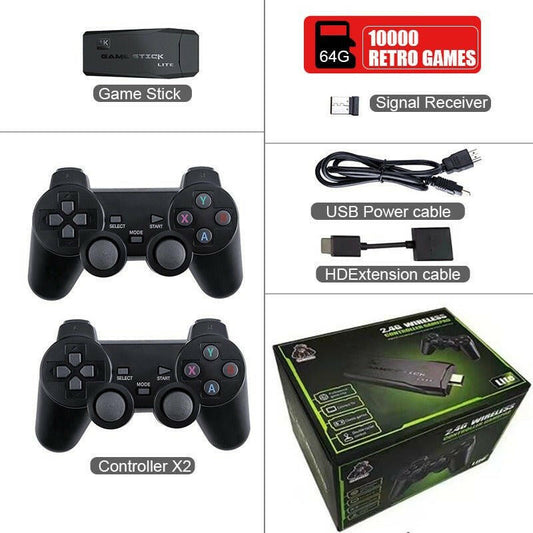 . Wireless HD Game Console – ABS Material HDMI Home Arcade Simulator - GoTypical