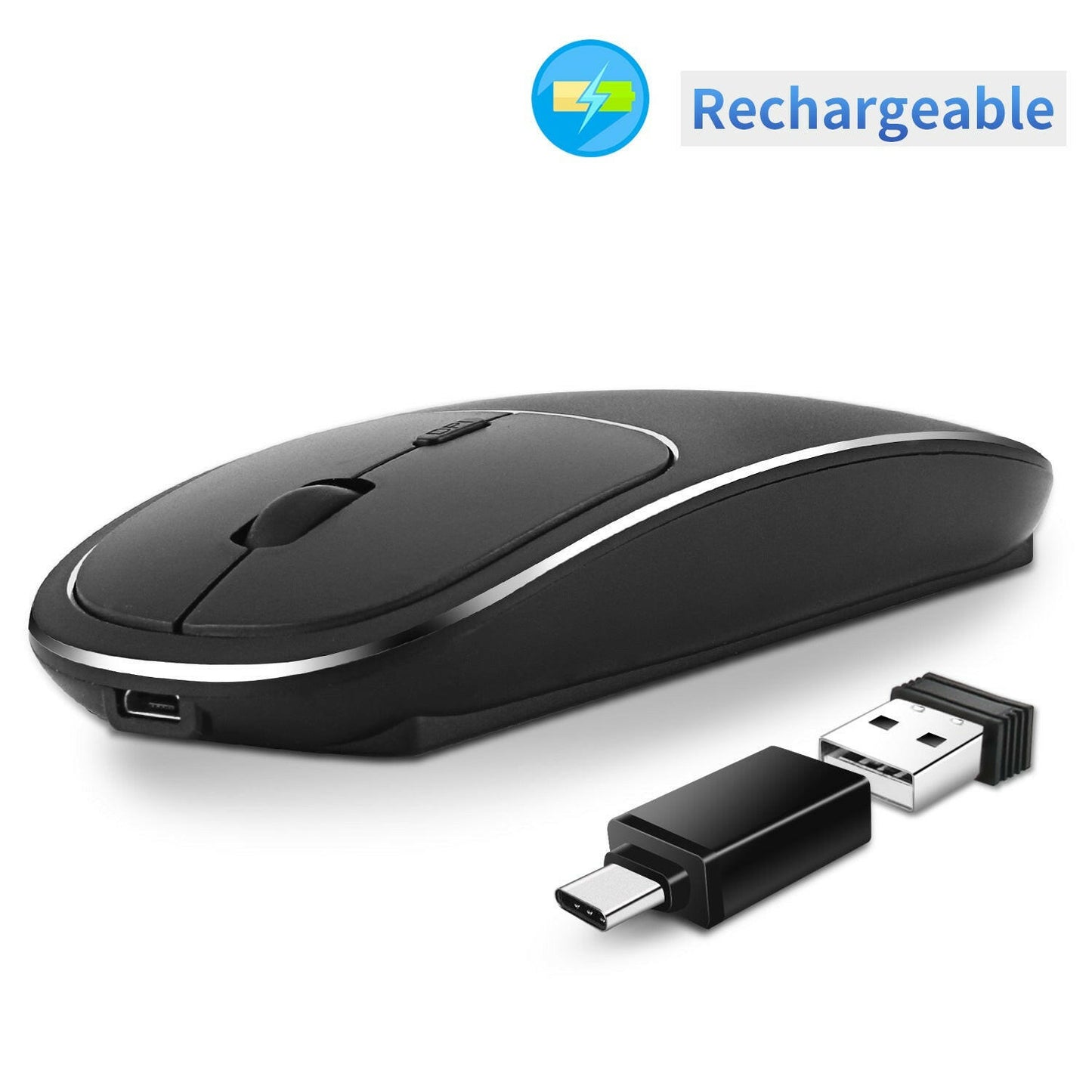 . Wireless 2.4G Silent Mouse – Portable Desktop & Laptop - GoTypical