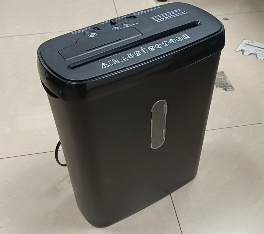 Woolsche Home Office Paper Shredder - 10 - Sheet Strip Cut with 3.17 - Gallon Basket - P - 2 Security Level - CD & Credit Card Shredder - Durable & Fast - Jam Proof System - ETL Certified - GoTypical