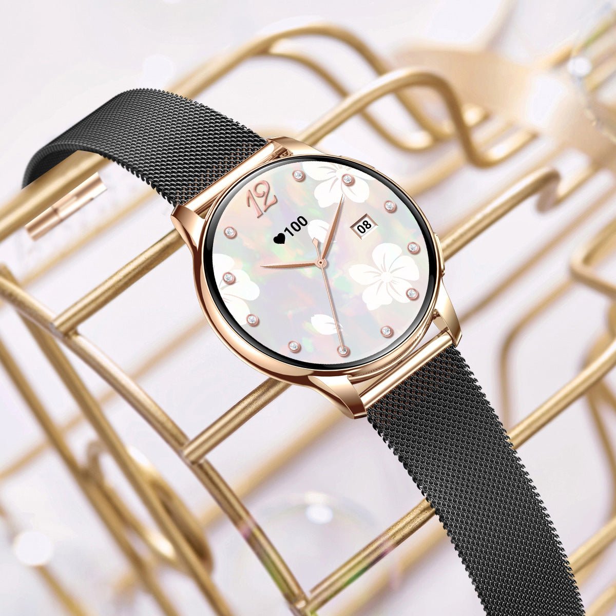 Y11 Women Smart Watches Bluetooth Phone Call Lady Fashion SmartWatch Sleep Monitor Calories Pedometer Bracelet Wristband - GoTypical