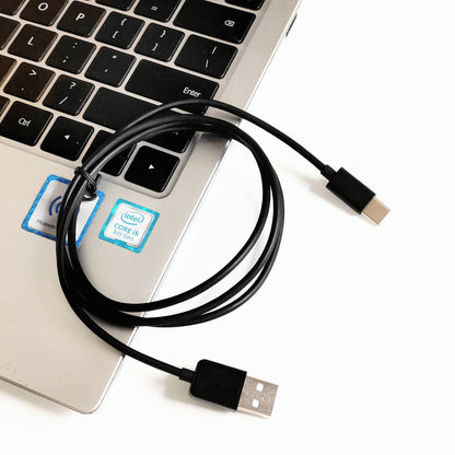 TYPE C USB charging data cable 1 meter with extended TYPE C head (metal head exposed 8.5mm)