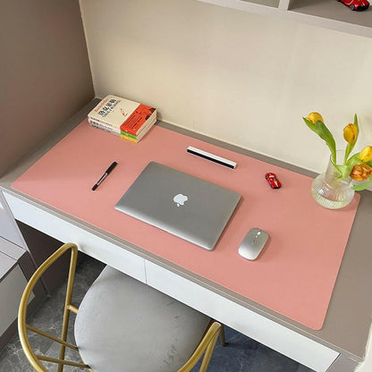 . PU Leather Waterproof Desk Protector Mat – Large 60x30cm - GoTypical
