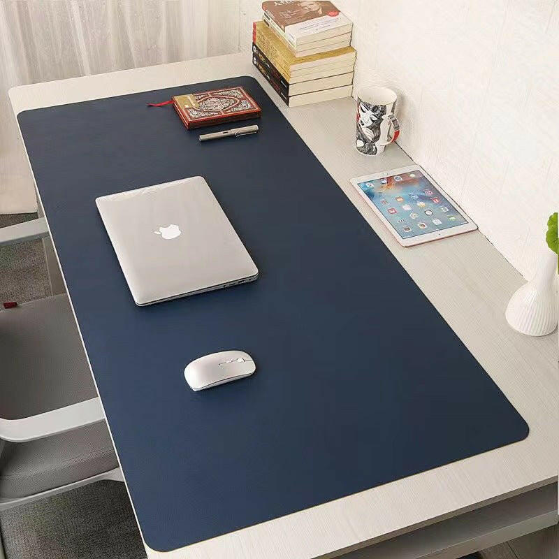 . PU Leather Waterproof Desk Protector Mat – Large 60x30cm - GoTypical