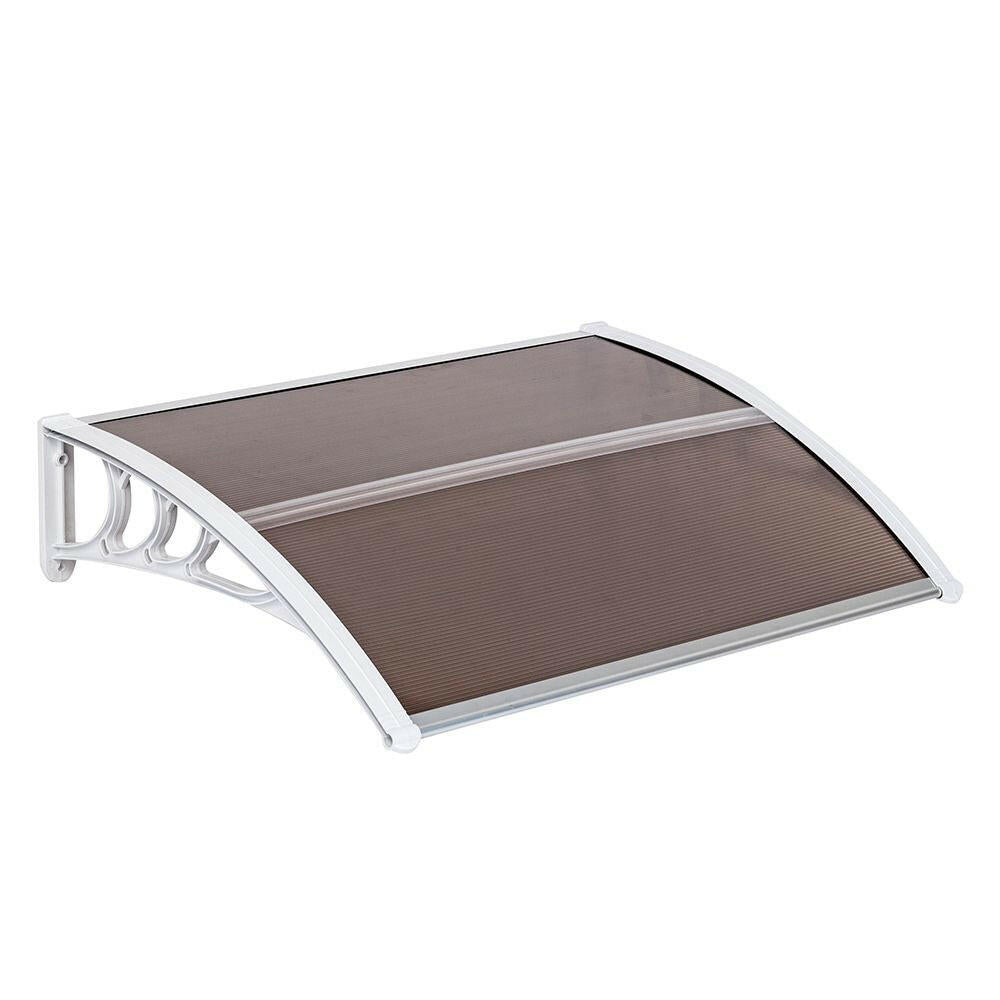 Door & Window Awnings 100x80 – Weather Resistant Outdoor Canopy - GoTypical