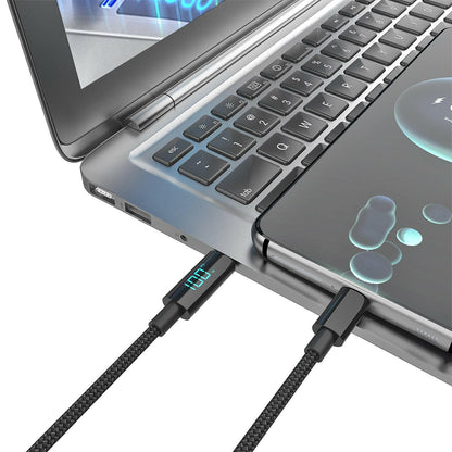 . 100W Digital Fast Charging Braided Type-C Cable – 1.2m - GoTypical