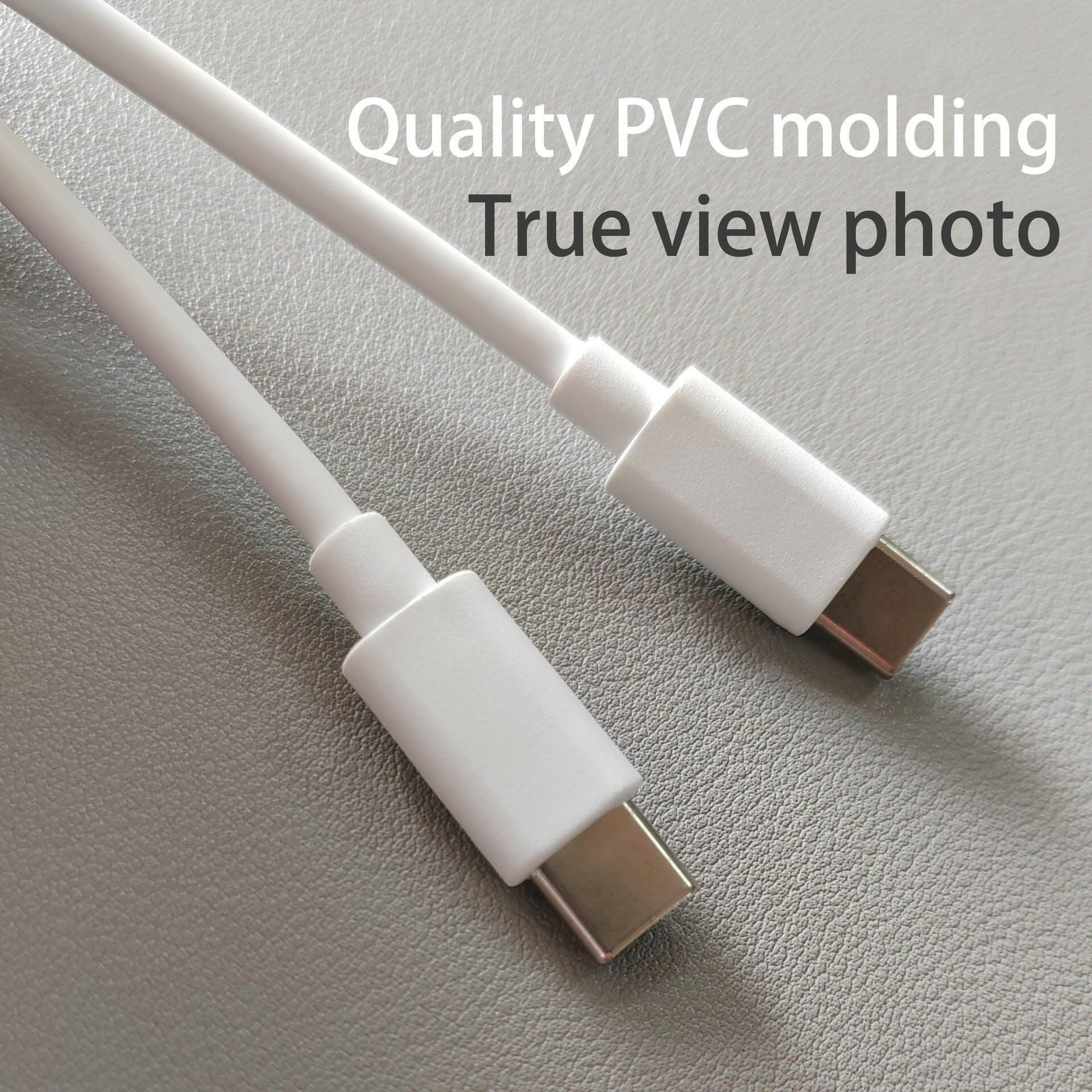 . 100W Type-C to Type-C Fast Charging Data Cable – PVC Material - GoTypical