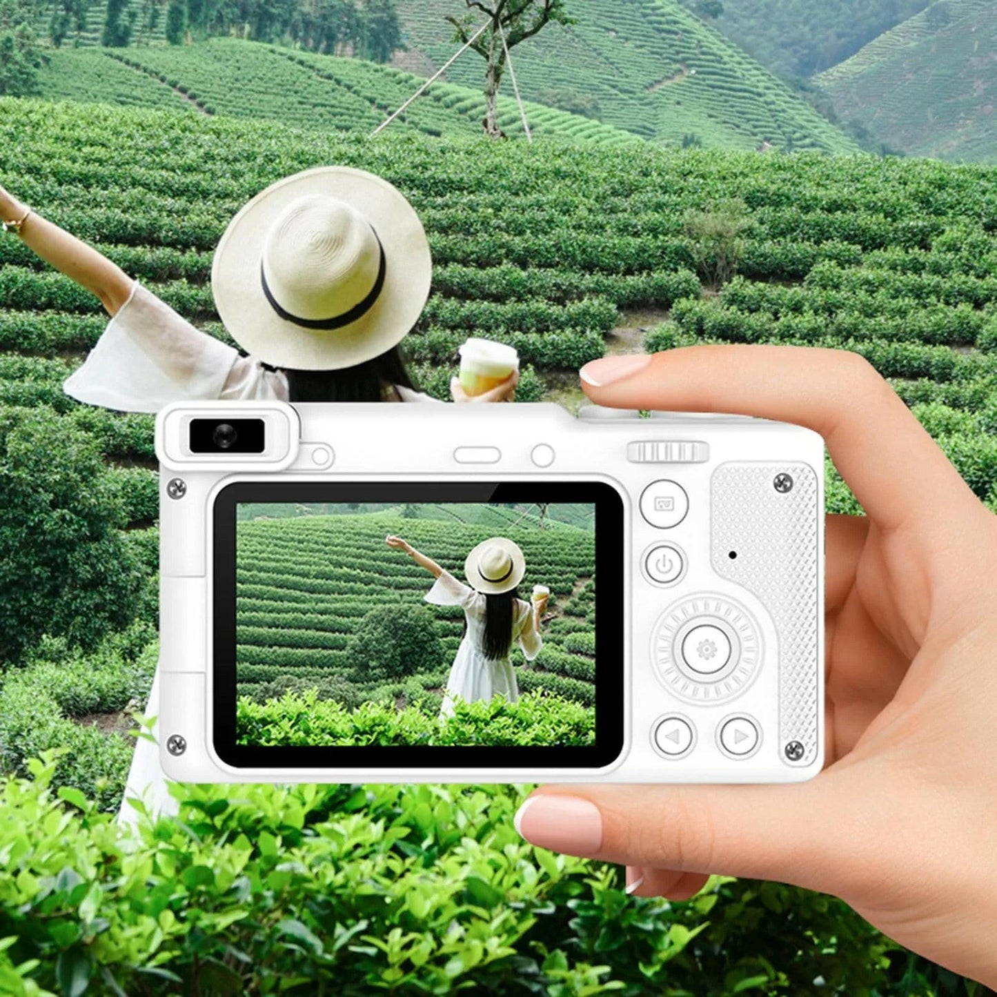 1080p Digital Camera – 40MP Dual Lens with 8X Zoom for Kids - GoTypical