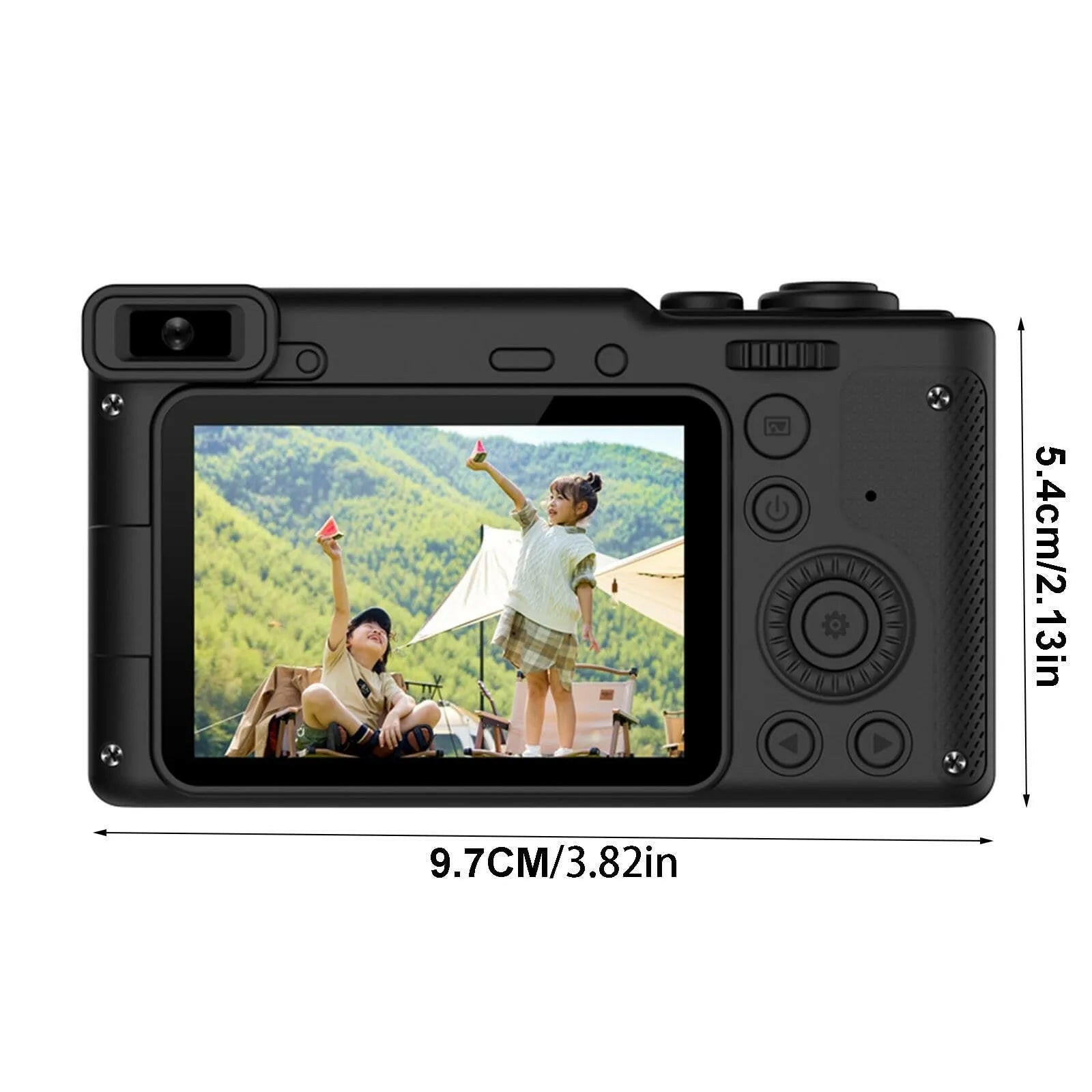 1080p Digital Camera – 40MP Dual Lens with 8X Zoom for Kids - GoTypical