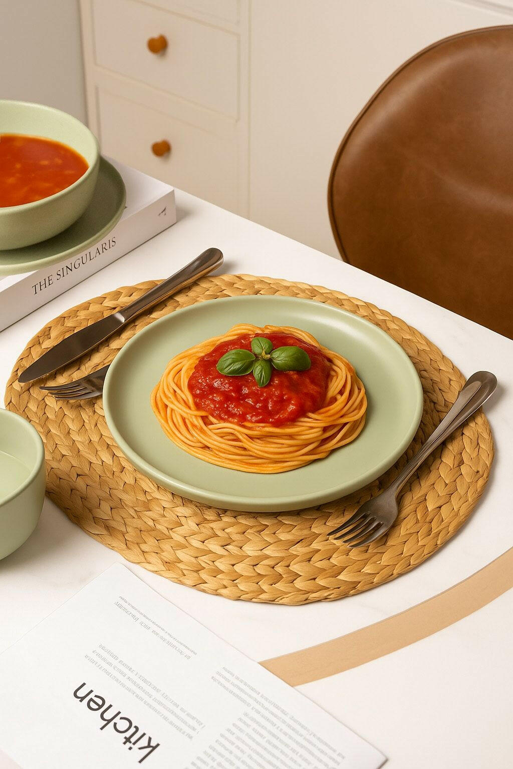 Stoneware Dinnerware Set – 12-Piece Matte Glaze for 3 Microwave Safe - GoTypical