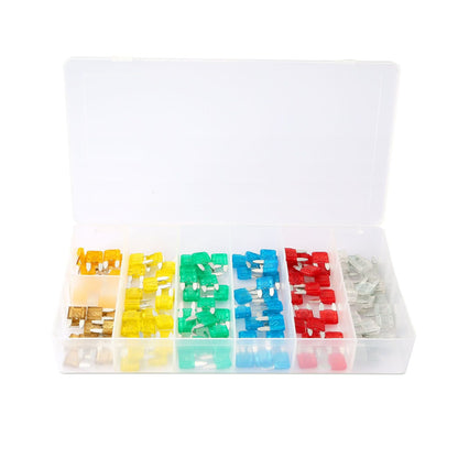 120Pcs Mini Auto Blade Fuse Set Assorted Standard Blade Fuse Kit 5A 7.5A 10A 15A 20A 25A 30A for Car Truck - GoTypical