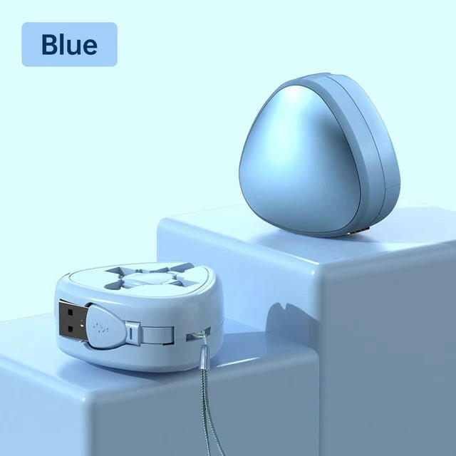 . 120W Macaron 3-in-1 Fast Charging Cable – Bracket Storage - GoTypical