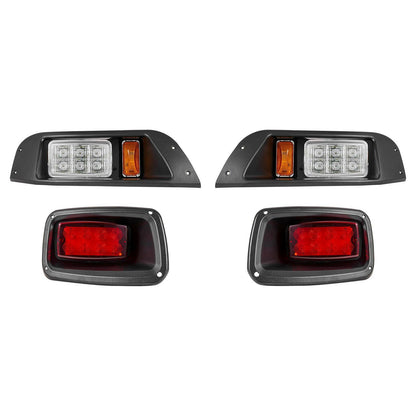 12V LED Headlight & Tail Light Kit – EZGO TXT 1996-2013 Street Legal - GoTypical
