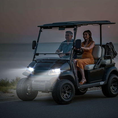 12V LED Headlight & Tail Light Kit – EZGO TXT 1996-2013 Street Legal - GoTypical