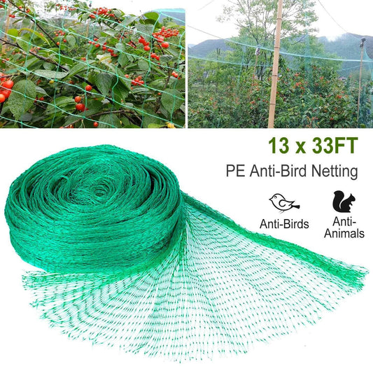 . Garden Netting – Heavy Duty PE Anti-Bird Net 13x33ft - GoTypical