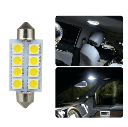 14Pcs T10 36mm LED Interior Car Lights Kit – Map Dome License Plate - GoTypical