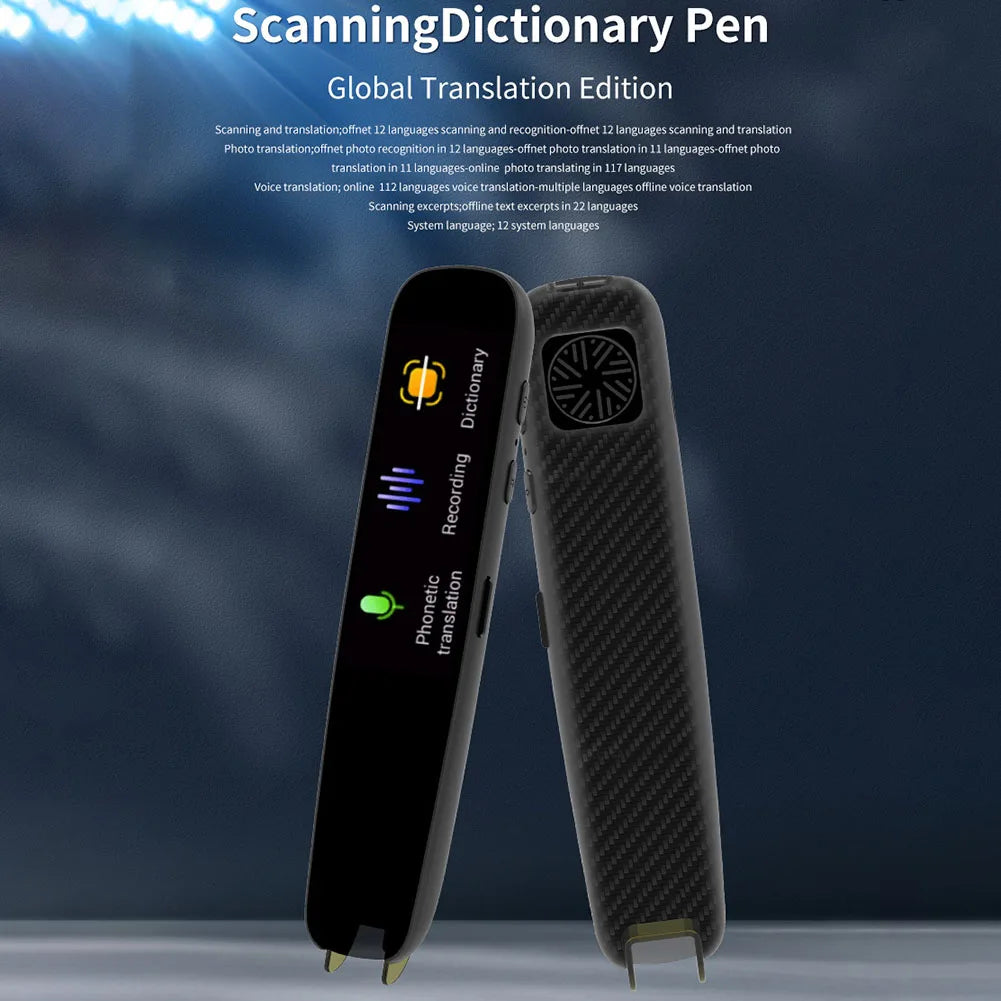 Smart AI Scan Reader Portable Voice Translator Scanner Pen WIFI AI Voice  Languages Translator For Dyslexia Autism.
