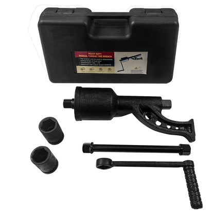 1:78 Torque Multiplier Wrench, 5800 NM Lug Nut Wrench Torque Wrench Set Lugnut Remover with Shell Labor Saving Wrench Tool for Truck Trailer RV Duty Torque Multiplier Tool - GoTypical