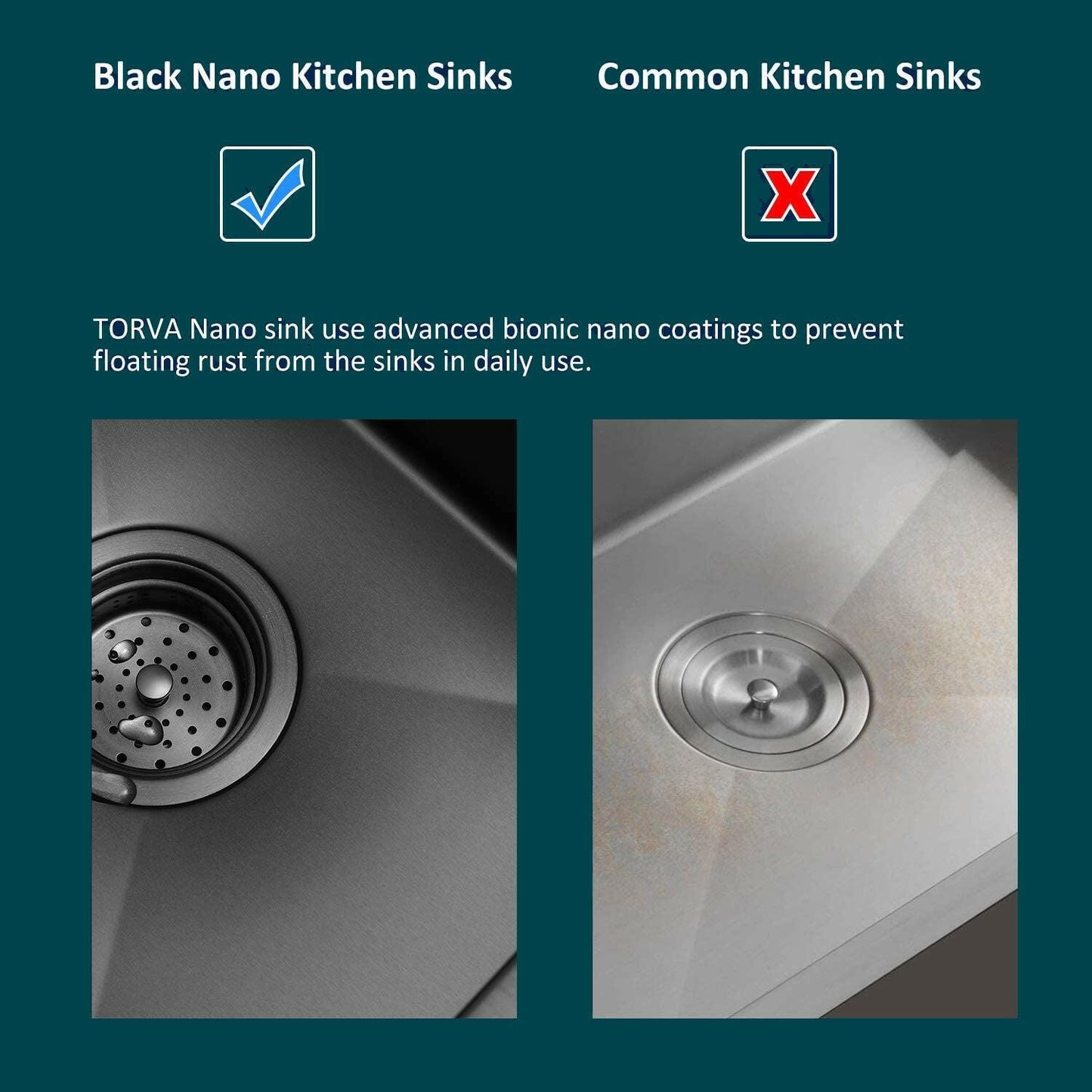 . 18-Inch Stainless Steel Kitchen Sink – Deep Single Bowl, Topmount - GoTypical